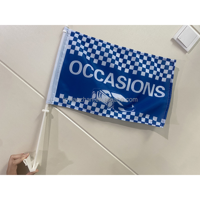 Aozhan Race Car Racing Flag Checkered Outdoor Flag 3 X 5 Holiday NASCAR Banner Customized