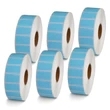 Taille personnalisée 25x13mm Autocollants pour étiquettes de petites couleurs