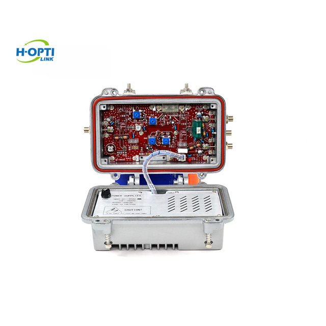1550nm CATV Trunk Amplifier Outdoor Amplifier AGC