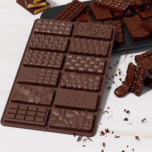 BPA Cấp Thực Phẩm Miễn Phí Tùy Chỉnh Sô Cô La Silicone Khuôn Nhà Máy Số Lượng Lớn Khuyến Mãi Tự Làm Phụ Kiện Nhà Bếp Nướng Bánh Khuôn Cho Đảng - Product Image 3