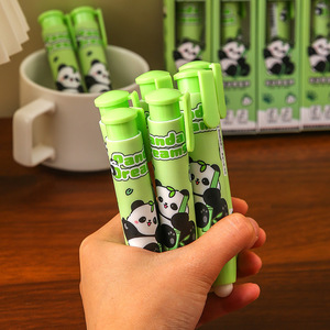 Borrador retráctil Moka Panda Push, borrador retráctil para niños, uso escolar, diseño de dibujos animados, material de goma - Product Image 4
