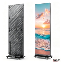 Écran LED personnalisé en gros P2.5 sur pied pour affichage dynamique, luminosité 600 CD, garantie 2 ans, idéal pour les centres de conférence