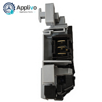 0024000128RB 70034921 Interruptor de Bloqueo de Puerta para Lavadora de Carga Frontal Eléctrica, Metal + Plástico, 1 Año de Garantía, Haier, Candy, Hoover
