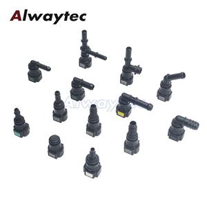 Conector rápido de cotovelo para linha de combustível automotivo de plástico 9.89-ID8 de poupança nova conexão rápida - Product Image 3