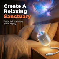 Proyector LED con Logotipo Personalizado, Lámpara Nocturna USB Mini Estrella con Brillo Ajustable para Dormitorio