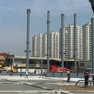 โรงงานโครงสร้างเหล็กกวางตุ้ง ผลิตโครงสร้างเหล็กสำเร็จรูป อาคารสำนักงานโครงสร้างเหล็กหลายชั้น - Product Image 5