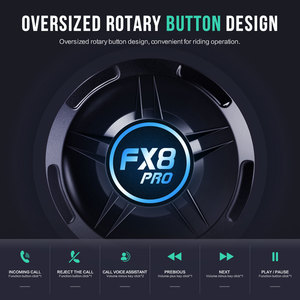 Fodsports หมวกกันน็อค FX8โปร10สำหรับผู้ขับขี่มอเตอร์ไซค์, หมวกกันน็อคกันน้ำอุปกรณ์มอเตอร์ไซค์วอล์คกี้คุณภาพเสียงสูง - Product Image 4