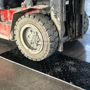 Tapis de protection temporaire pour chantier en UHMWPE, HDPE, PE, anti-corrosion et résistant à l'usure, 4x8, 15 mm, pour extérieur - Product Image 6