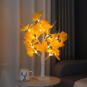 Ginkgo Leaf <b>Tree</b> Light <b>LED</b> Warm White 20000H Home Decor Holiday Decoration - Product Image 4