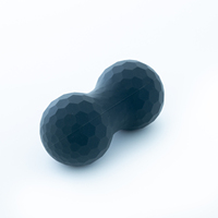 Balle de massage en silicone élastique personnalisée avec logo de couleur, pour le massage du corps, la relaxation des muscles du dos, le yoga, le Pilates, la fascia