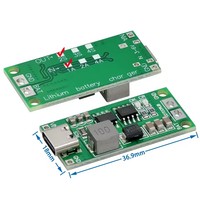 Aismartlink BMS 2S 3S 4S 1A 2A 4A 18650 Carte de chargeur de batterie au lithium USB C Step-up Boost Module pour Li-Po Polymer Power Bank
