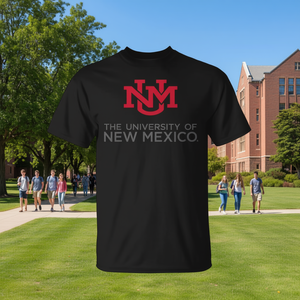 Camiseta Negra de la Universidad de Nuevo México, Ropa Deportiva para Fanáticos - Product Image 3