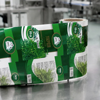 Film en rouleau pour emballage de sachets de sauce BBQ, de ketchup et de poulet frit, en PET, PE et aluminium laminé de qualité alimentaire, OEM/ODM, pour emballage CM