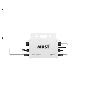 MUSTマイクロインバーターPMシリーズ600/800W55V低周波オンガードパワーインバーター