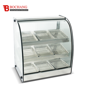 Thương mại thép không gỉ 3 lớp Hot thực phẩm ấm hơn hiển thị <span class=keywords><strong>Showcase</strong></span> gà <span class=keywords><strong>Hamburger</strong></span> ấm hơn máy - Product Image 1