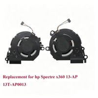 Ventilateur de refroidissement CPU GPU L37660 pour HP Spectre x360 13-AP 13T-AP0013 AP00233dx AP0033dx, ventilateurs de PC, radiateur L48215 ND55C03-18C07 18C06