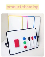 Tableau magnétique réutilisable pour réfrigérateur, personnalisé, en PVC écologique, imperméable, couleur pleine, pour enfants, autocollant décoratif, tableau de messages