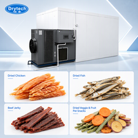 Machine de déshydratation pour aliments pour animaux à pompe à chaleur, chambre personnalisable, équipement de séchage pour friandises et viande séchée pour animaux