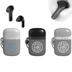 2024 HF01 BT Type-C Écouteurs Lecteur Audio Portable Mini Haut-Parleur 2 En 1 Casque Antibruit Sans Fil Haut-parleurs Subwoofer