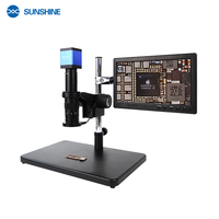 Microscope électronique SUNSHINE MS8E-02 PRO interface haute définition microscope à caméra électronique numérique avec écran de 10 pouces