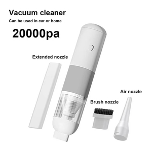 Car <b>Vacuum</b> Cleaner 120w High Power Strong Suction <b>Portable</b> Wireless Handheld Auto Dust Catcher Suction Wireless <b>Vacuum</b> - Product Image 1