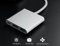 4K USB Type C vers HDMI adaptateur HDMI mâle vers USB C femelle Hub pour Macbook Pro iMac ordinateur tablette PC ordinateur portable Nintendo Switch