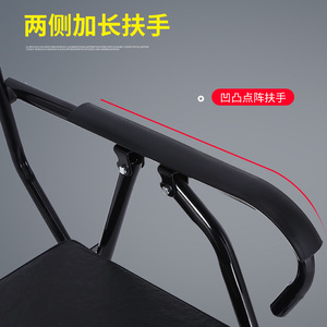 Aluminum Alloy <b>Folding</b> <b>Commode</b> Chair For Elderly And Adults Portable Toilet With Bucket Easy Assemble - Product Image 4