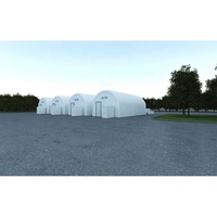 Membrane gonflable à air Serre agricole Structure à membrane pneumatique Dôme gonflable à air Bâtiment gonflable