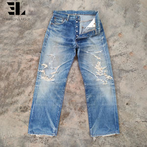 Pantalones cargo de lona de pato, sarga de algodón con lavado desgastado, holgados y rectos, tácticos, para trabajo y patinaje - Product Image 3