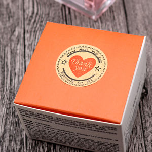 Etiqueta de sellado redondo para productos hechos a mano, 100 unidades por paquete - Product Image 4