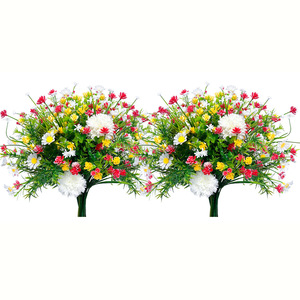 Ramo de Flores Artificiales, Camelia de Hierba Primaveral, 30cm-100cm de Altura, Simulación Realista, Decoración para Bodas y Hogar, Moldeado por Inyección de Plástico - Product Image 5
