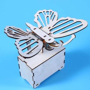 Giocattolo Educativo per Bambini, Kit Fai-da-Te per Studenti delle Scuole Elementari, Farfalla Volante Artigianale - Product Image 6