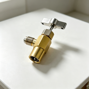 Ouvre-<span class=keywords><strong>bouteille</strong></span> de réfrigérant importé R134a - Perforateur de <span class=keywords><strong>bouteille</strong></span> de réfrigérant avec clé à filetage 1/2 - Ouvre la valve - Product Image 2