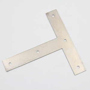Supports d'angle en fer nickelé 7090120, support d'angle standard pour portes, fenêtres, armoires, meubles - Product Image 4