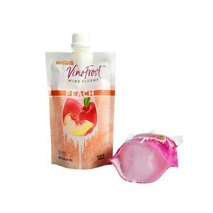 Tái sử dụng 100ml uống bóp Vòi bao bì vòi phun nhà sản xuất đóng gói thực phẩm trẻ em & nước trái cây/nước khoáng Túi bơm lại supplic - Product Image 1