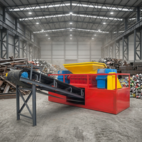 Déchiqueteur industriel de déchets métalliques à grande capacité pour le traitement des tôles de fer et des ferraille
