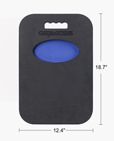 Tapis de genou multi-usage en EVA Woowave, coussin de genouillère imperméable et absorbant les chocs pour le jardinage, le nettoyage domestique, l'exercice et la réparation