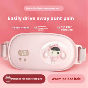 Ceinture chauffante légère et portable avec écran numérique de température en <span class=keywords><strong>temps</strong></span> réel, tissu intérieur doux au toucher pour une chaleur sûre - Product Image 5