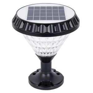 Lampe solaire pour poteau, diamètre 185 mm, étanche, LED, éclairage extérieur pour clôture de jardin, portail - Product Image 2