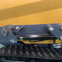 Mini-dumper sur chenilles HDL YH-500 500 kg, machine à bascule hydraulique pour travaux municipaux et aménagement paysager
