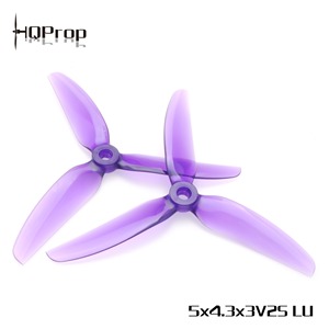 HQPROP 5X4.3X3V2S 5043 3-Blade PC Propeller 3.8g Lightweight for <b>RC</b> FPV Racing Freestyle 5inch <b>Drones</b> Replacement DIY Parts - Product Image 3