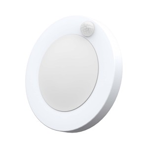 Luz LED para Armario con Sensor de Movimiento PIR, Montaje Empotrado en Techo de 6 Pulgadas, Perfil Bajo, para Lugares Húmedos, 120 VCA - Product Image 1