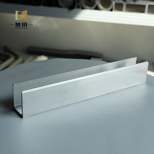 Profilé en <span class=keywords><strong>U</strong></span> en <span class=keywords><strong>aluminium</strong></span> anodisé pour la protection des bords et les applications de finition - Product Image 5
