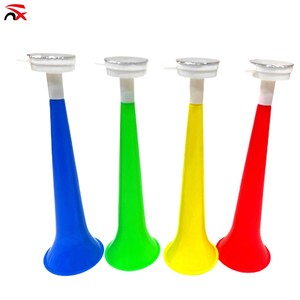 Logotipo personalizado de plástico barato, Trompeta <span class=keywords><strong>Piccolo</strong></span>, juguete de cuerno de porristas para fanáticos del fútbol, juguete promocional - Product Image 2