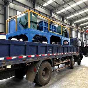 Industrielle automatische Reifens chred derma chine Edelstahl OTR LKW Reifen brecher Getriebe motor Aluminium Separator Recycling Line - Product Image 3