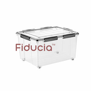 2021 Amazon hot sale multi-size clear folding Clear Plastic Stackable Shoe Organizer Bins with wheels Space Saving