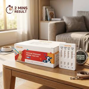Kit de test rapide combiné haute précision pour le dépistage de la Lymphatropheuse canine, de l'Ehrlichia, de la Leishmania et de l'Anaplasma chez le chien (CHW EHR LSH ANA) - Santé canine - Product Image 2