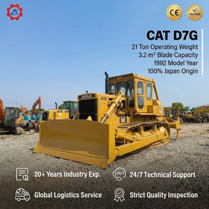 รถดันดินตีนตะขาบ Caterpillar D7G มือสอง รุ่น CAT D7G พร้อมริปเปอร์ด้านหลัง สำหรับงานก่อสร้างและเหมืองแร่ - Product Image 2