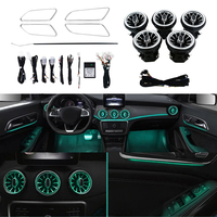 Kit d'éclairage d'ambiance LED 12 couleurs W176 pour grille d'aération Mercedes Benz Classe A 2013-2018 W117 – Améliorez l'éclairage intérieur de votre voiture – Plug & Play