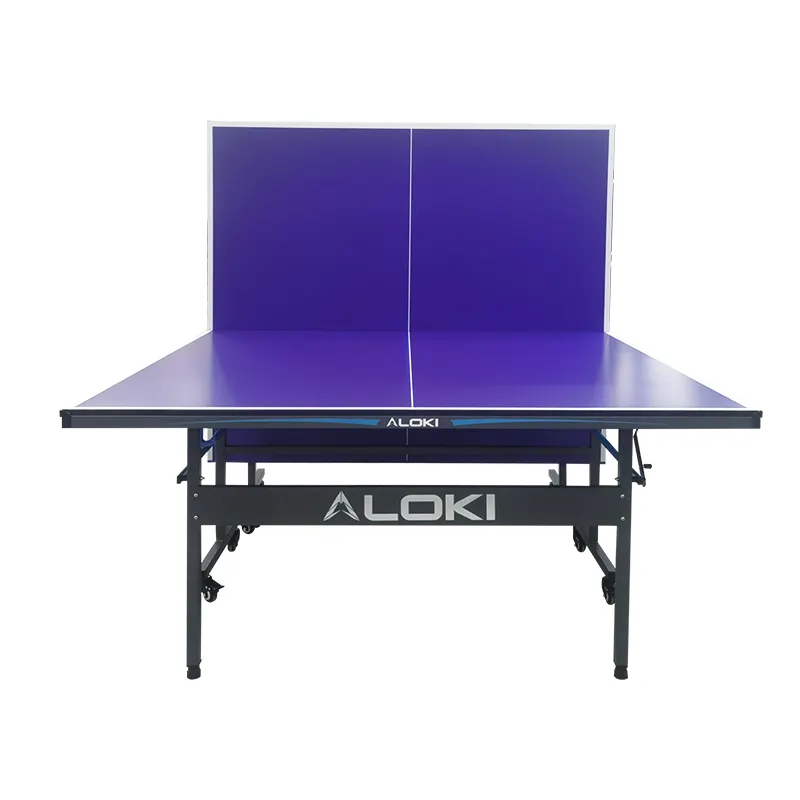 LOKIポータブル卓球テーブル在庫あり可動および折りたたみ式工場価格卓球トレーニング機器
